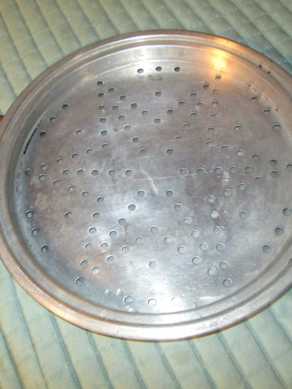 Buckeye Aluminum farmhouse 2 pc broiler pan round star pattern